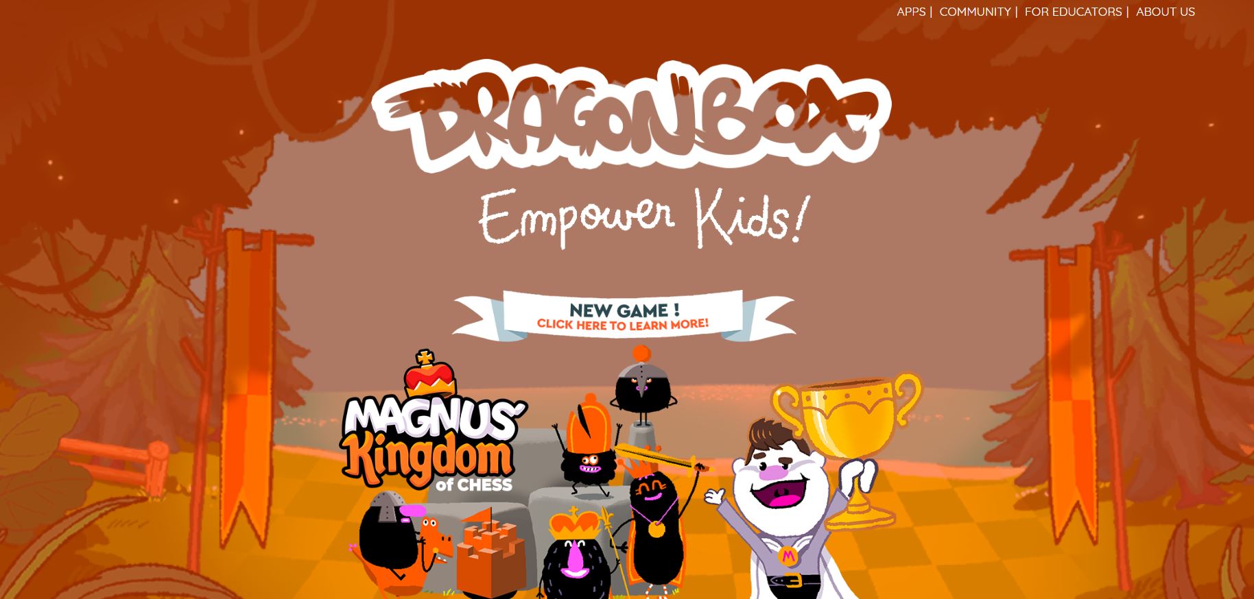 Dragon Box CodaKid Top Math Games